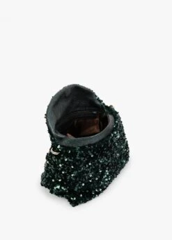 Abro Green Sequin Chain Strap Cross-Body Bag -Daniel Footwear Shop abr 29992 p131550 198253 image