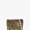 Abro Gold Sequin Chain Strap Cross-Body Bag