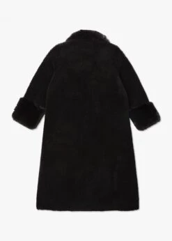 Fiona Long Black Wool Coat -Daniel Footwear Shop ad fiona long p142327 203618 image