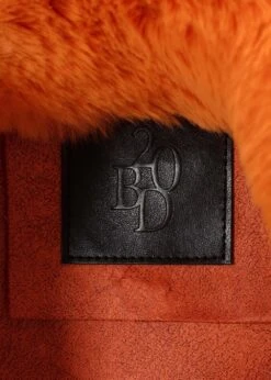 Fiona Short Orange Wool Coat -Daniel Footwear Shop ad fiona short p142329 203188 image