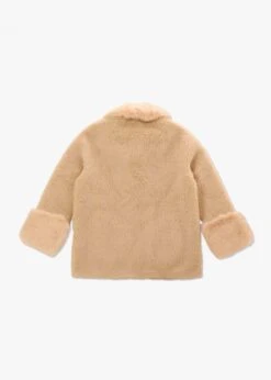 Fiona Short Beige Wool Coat -Daniel Footwear Shop ad fiona short p142332 203818 image