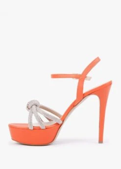 Adiama Orange Slim Heeled Platform Sandals -Daniel Footwear Shop adiama p131732 198601 image