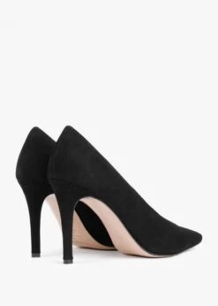 Afia Black Suede V Front Court Shoes -Daniel Footwear Shop afia p134646 196667 image