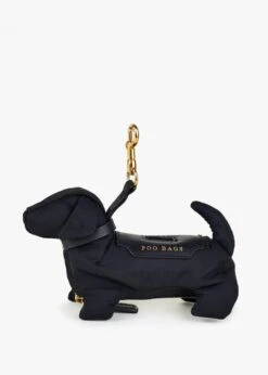Anya Hindmarch Dog Poo Black ECONYL® Nylon Charm Bag