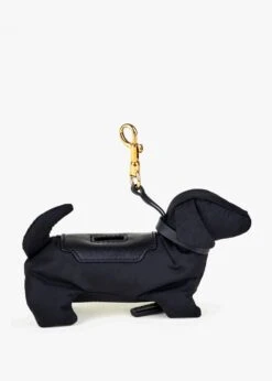 Anya Hindmarch Dog Poo Black ECONYL® Nylon Charm Bag -Daniel Footwear Shop ah charm dog poo bag p136084 201110 image