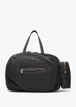 Anya Hindmarch Black ECONYL® Regenerated Nylon Tennis Bag