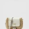 Anya Hindmarch Women's Vere Raffia White Cross Body Bag