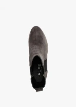 Alpe Alpaca Grey Suede Wedge Ankle Boots -Daniel Footwear Shop alpaca p122785 201659 image