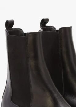 Alpe Alpine Black Leather Tall Chelsea Boots -Daniel Footwear Shop alpine p135865 216284 image