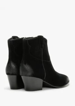 Ash Houston Black Suede Western Boots -Daniel Footwear Shop ash houston 2 p135641 200116 image