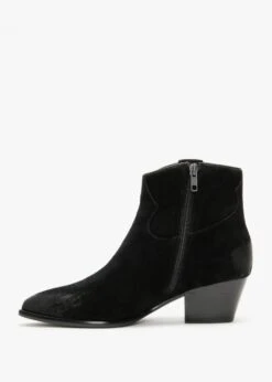 Ash Houston Black Suede Western Boots -Daniel Footwear Shop ash houston 2 p135641 200117 image