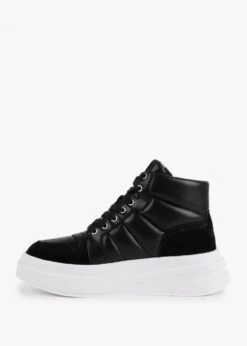 Ash Imagine Eco Black Black High Top Trainers -Daniel Footwear Shop ash imagine p131596 198300 image