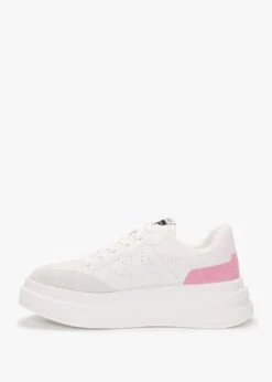 Ash Impuls Eco Off White Crystal Rose Leather Platform Trainers 8 Ash Impuls Eco Off White Crystal Rose Leather Platform Trainers -Daniel Footwear Shop ash impuls p135067 196885 image