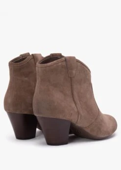 Ash Jalouse Taupe Suede Western Ankle Boots -Daniel Footwear Shop ash jalouse p138572 197285 image