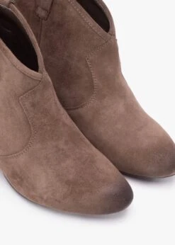 Ash Jalouse Taupe Suede Western Ankle Boots -Daniel Footwear Shop ash jalouse p138572 197288 image