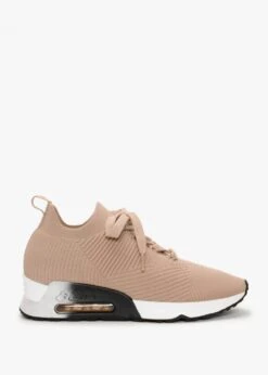Ash Larsen Skin Ribbed Knit Trainers