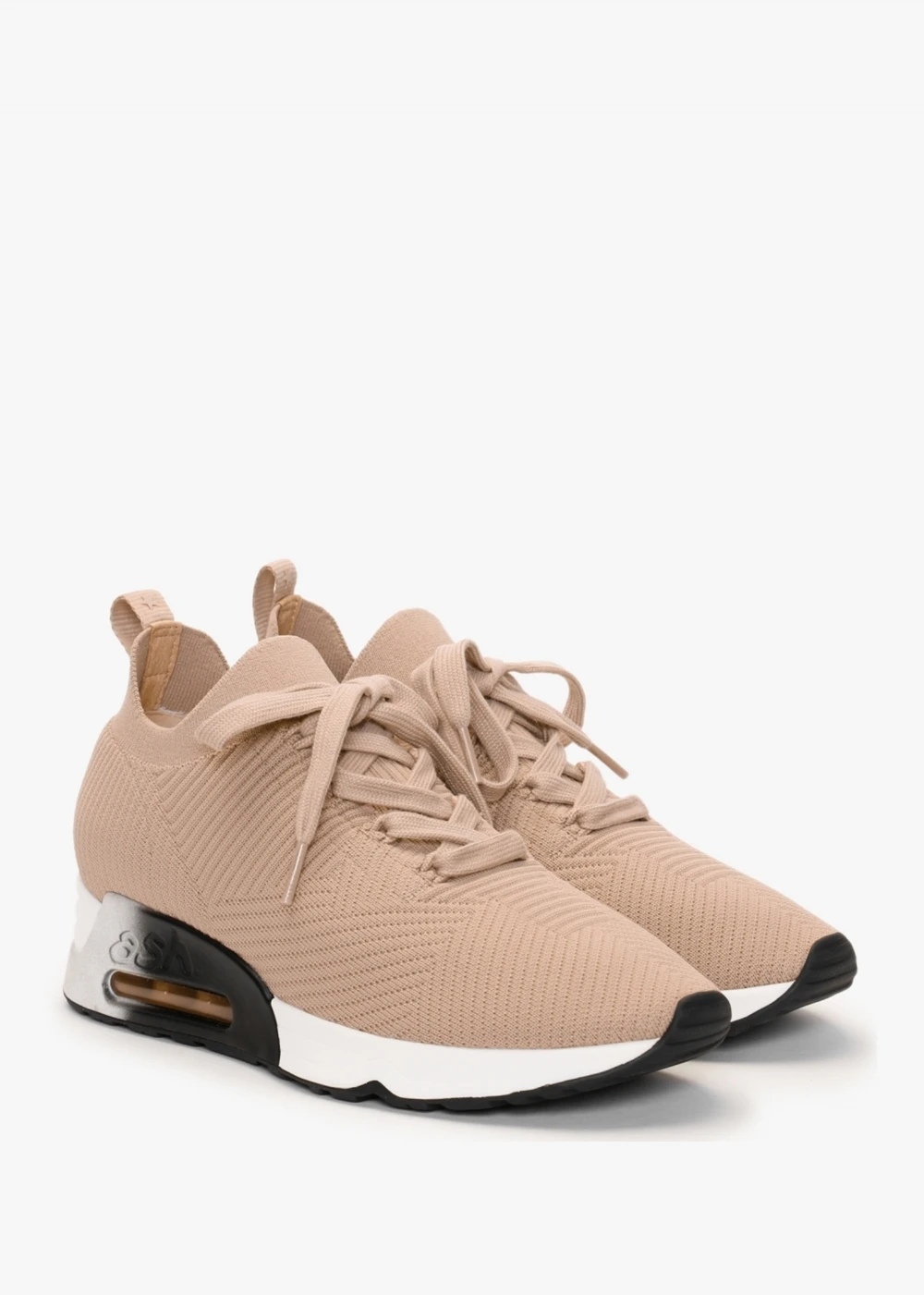 Ash Larsen Skin Ribbed Knit Trainers 2 Ash Larsen Skin Ribbed Knit Trainers - Image 2