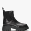Ash Links Black Leather Chunky Chelsea Boots
