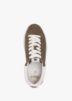 Ash Moby Be Kind Mud Off White Chrome Free Suede Trainers -Daniel Footwear Shop ash moby be kind p135646 200147 image