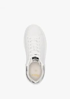 Ash Moby White Silver Leather Chunky Trainers -Daniel Footwear Shop ash moby it p134477 196568 image