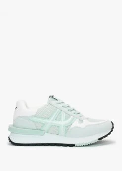 Ash Thunder Misty Blue White Chunky Trainers