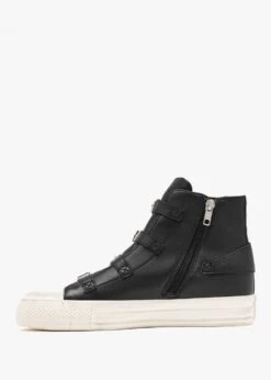 Ash Virgin Black Leather High Top Trainers -Daniel Footwear Shop ash virgin 23 p135648 200151 image