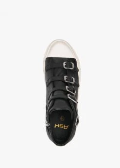 Ash Virgin Black Leather High Top Trainers -Daniel Footwear Shop ash virgin 23 p135648 200153 image