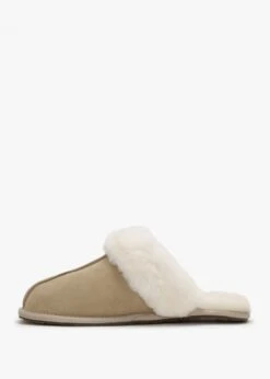 Sand Double-Face Sheepskin Closed Mule Slippers 8 Sand Double-Face Sheepskin Closed Mule Slippers -Daniel Footwear Shop aus closed mule p124298 201697 image