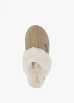 Sand Double-Face Sheepskin Closed Mule Slippers 9 Sand Double-Face Sheepskin Closed Mule Slippers -Daniel Footwear Shop aus closed mule p124298 201698 image