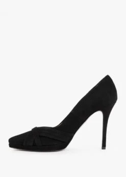 Avercor Black Suede Court Shoes -Daniel Footwear Shop avercor p132835 199213 image