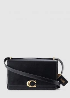 Coach Bandit Black Leather Shoulder Bag