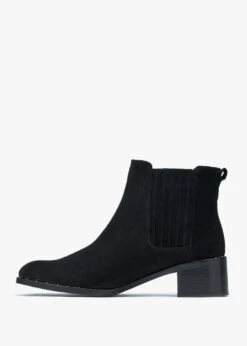 Baver Black Suede Chelsea Boots -Daniel Footwear Shop baver p135539 199918 image