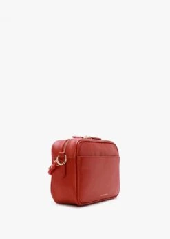 Bella Red Lip Ripple Quilted Leather Cross-Body Bag -Daniel Footwear Shop bella red lip ripple quilted leather cross body bag p135892 196248 image