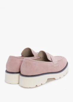 Beloaf Pink Suede Loafers -Daniel Footwear Shop beloaf p134950 194929 image