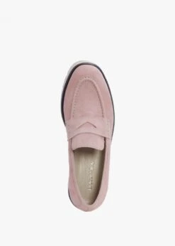 Beloaf Pink Suede Loafers -Daniel Footwear Shop beloaf p134950 194931 image
