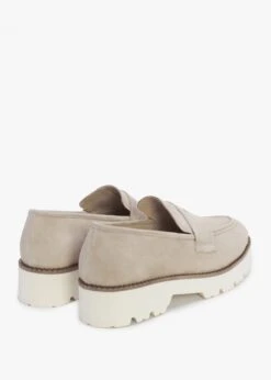 Beloaf Beige Suede Loafers -Daniel Footwear Shop beloaf p134951 194935 image