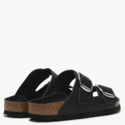Birkenstock Arizona Big Buckle Black Leather Two Bar Mules 7 Birkenstock Arizona Big Buckle Black Leather Two Bar Mules -Daniel Footwear Shop bir arizona big buckle p98169 140291 image
