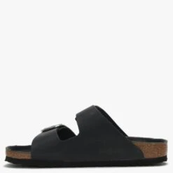 Birkenstock Arizona Big Buckle Black Leather Two Bar Mules 9 Birkenstock Arizona Big Buckle Black Leather Two Bar Mules -Daniel Footwear Shop bir arizona big buckle p98169 140292 image