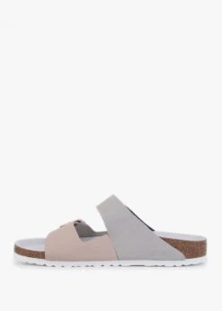 Birkenstock Arizona Split Mineral Light Rose Leather Two Bar Mules -Daniel Footwear Shop bir arizona split p124325 201732 image