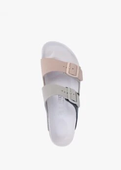 Birkenstock Arizona Split Mineral Light Rose Leather Two Bar Mules -Daniel Footwear Shop bir arizona split p124325 201733 image