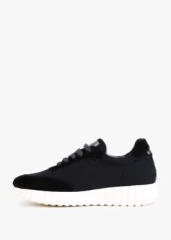 Bollito Black Neoprene Suede Trim Trainers -Daniel Footwear Shop bollito p131607 198319 image