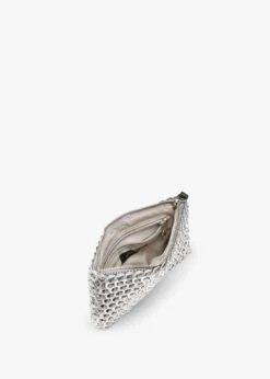 Small Luciana Silver Clutch Bag -Daniel Footwear Shop bt luciana small p135873 196234 image