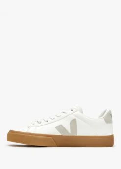 Veja Campo Chromefree Leather Extra White Natural Natural Trainers -Daniel Footwear Shop campo chromefree leather extra white natural natural trainers p135814 196168 image
