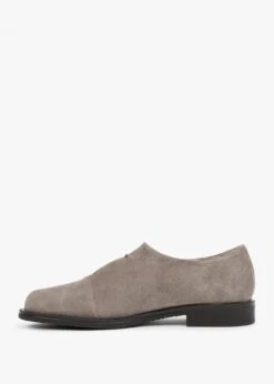 Crystie Taupe Suede Embellished Oxford Shoes -Daniel Footwear Shop crystie p132489 198818 image
