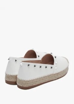 Cubby White Studded Espadrilles 7 Cubby White Studded Espadrilles -Daniel Footwear Shop cubby p127032 196473 image