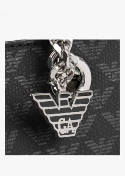 Emporio Armani Eagle Black Repeat Logo Tote Bag -Daniel Footwear Shop ea eagle logo tote p134463 197613 image