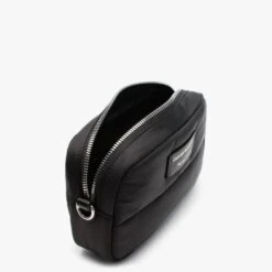 Emporio Armani Lilly Black Nylon Camera Bag -Daniel Footwear Shop ea lilly nylon camera case p134448 186841 image