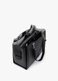 Emporio Armani Black Eagle Logo Tote Bag -Daniel Footwear Shop ea logo tri tote p124533 201803 image