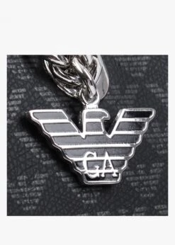 Emporio Armani Black Eagle Logo Tote Bag -Daniel Footwear Shop ea logo tri tote p124533 201804 image