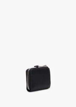 Emporio Armani Myra Black Leather Zip Around Purse -Daniel Footwear Shop ea myea wallet p135090 196938 image